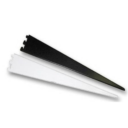 Dendesigns 5 in. Bracket for Double-Slot, White DE1075089